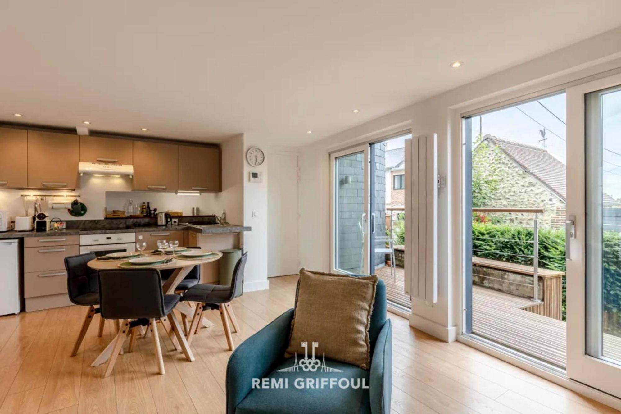 The Duplex Varin Beautiful Apartment & Garden Honfleur 4 People Buitenkant foto