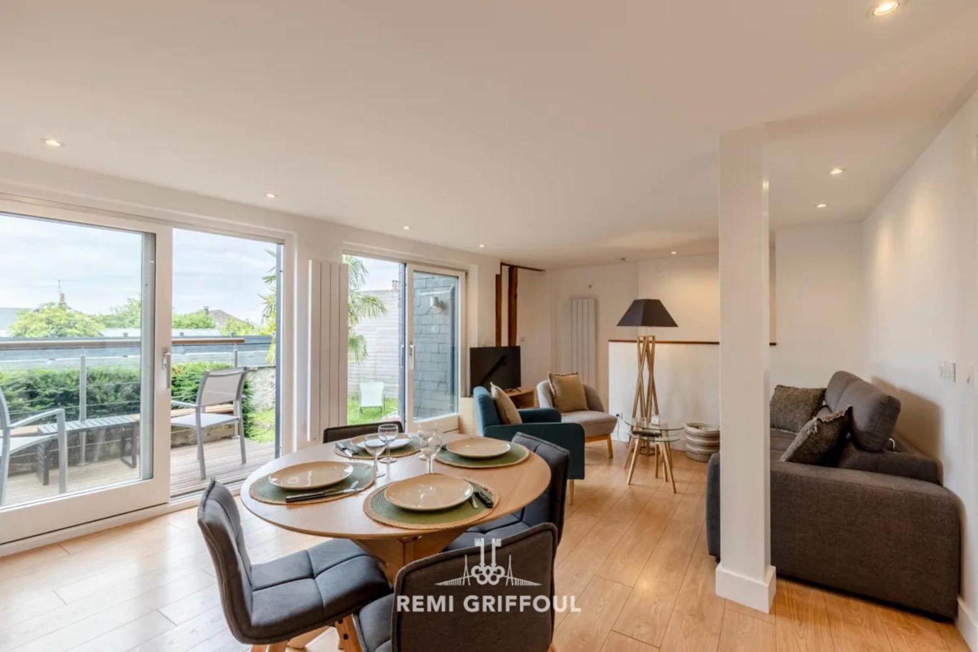The Duplex Varin Beautiful Apartment & Garden Honfleur 4 People Buitenkant foto