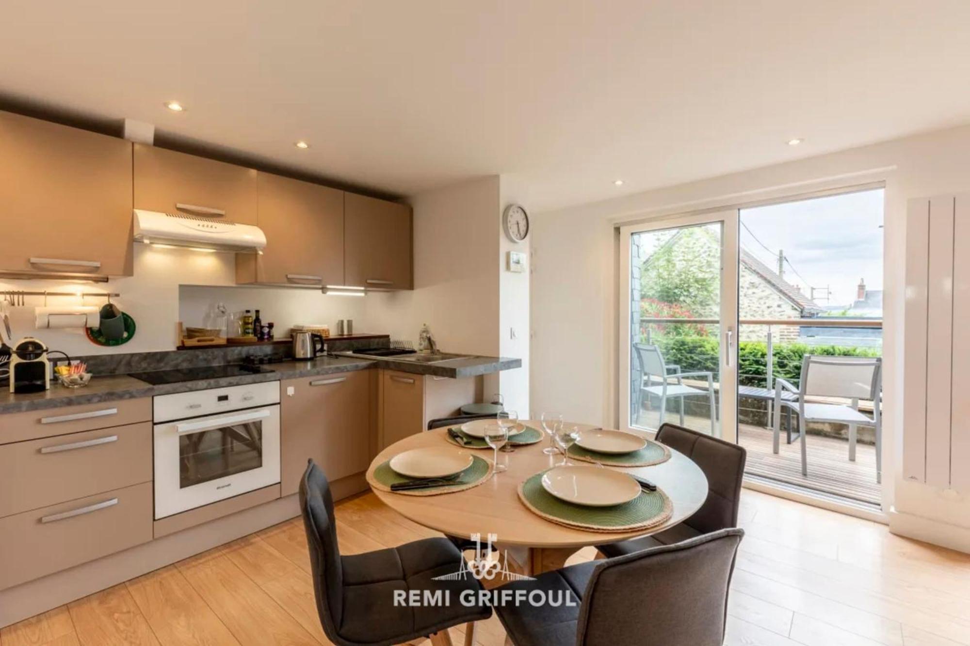 The Duplex Varin Beautiful Apartment & Garden Honfleur 4 People Buitenkant foto
